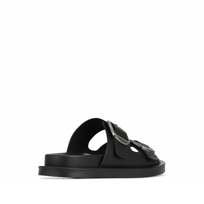 Los Cabos Womens Slide Ando with Arch Support Black