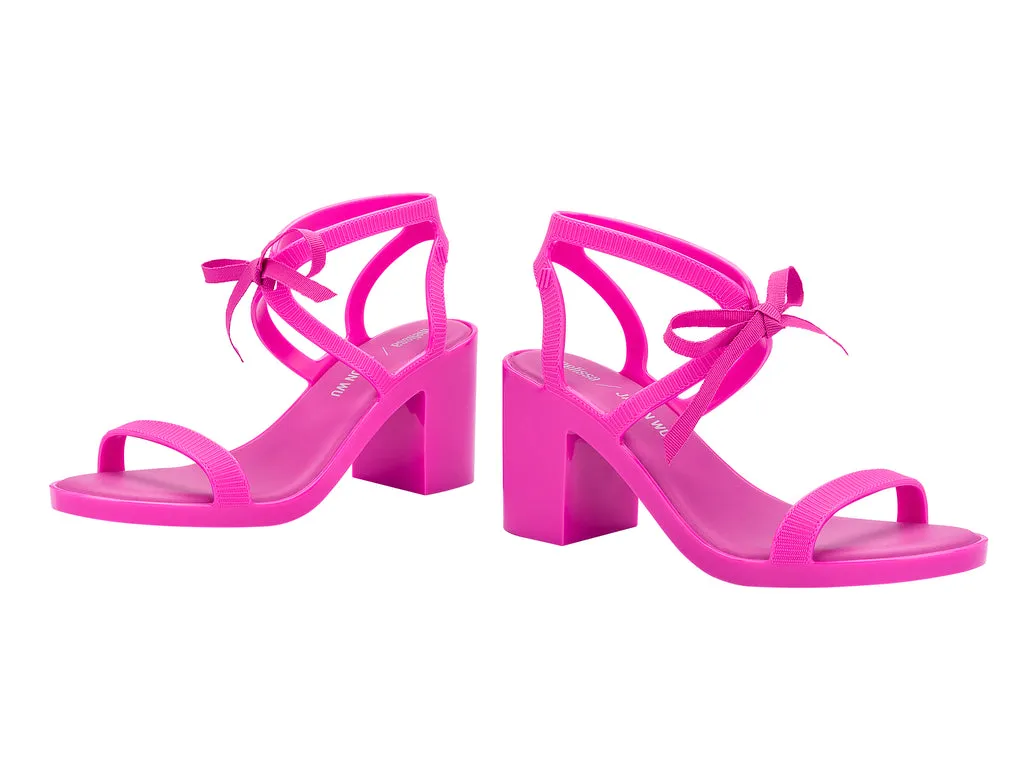 Melissa OphelIa Jason Wu Block Heel Pink Sandals For Women