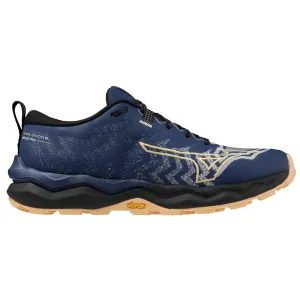 Mizuno Wave Daichi 8 Women's Estate Blue Apricot Ice Black