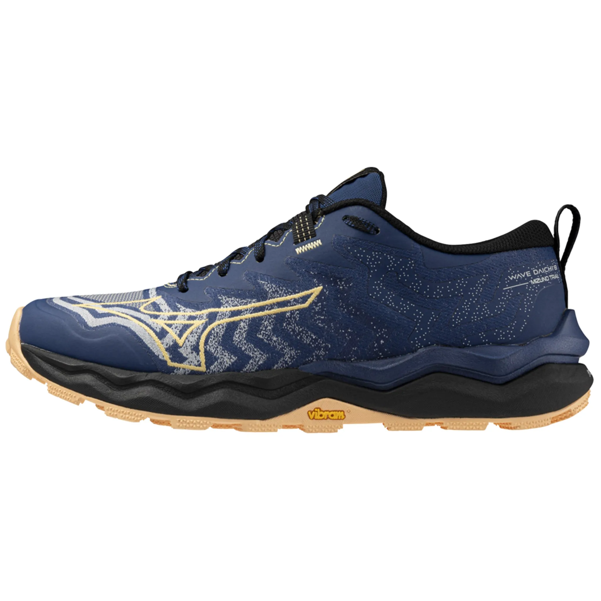 Mizuno Wave Daichi 8 Women's Estate Blue Apricot Ice Black