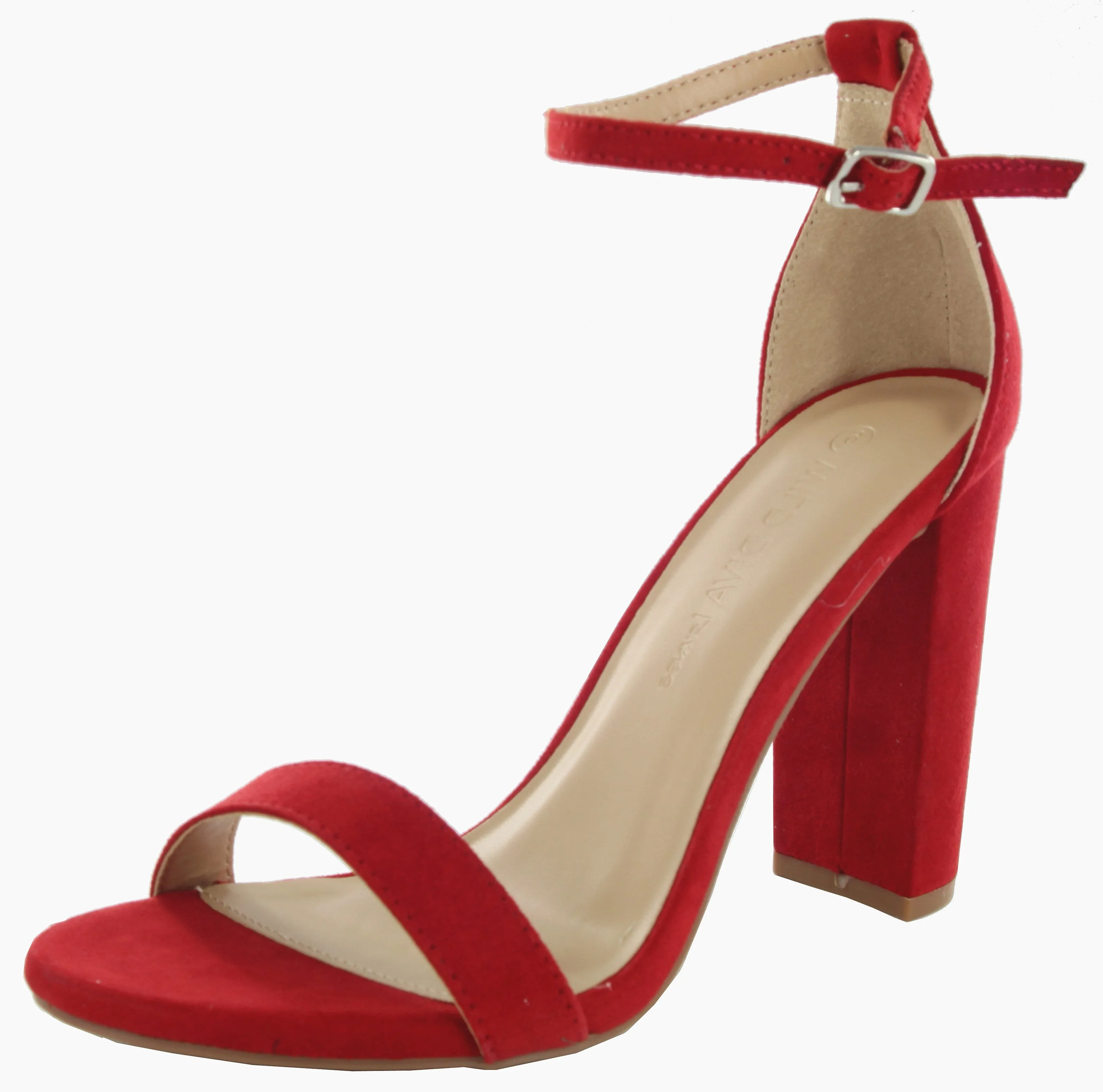MORRY-01 Chunky Block Heeled Sandals