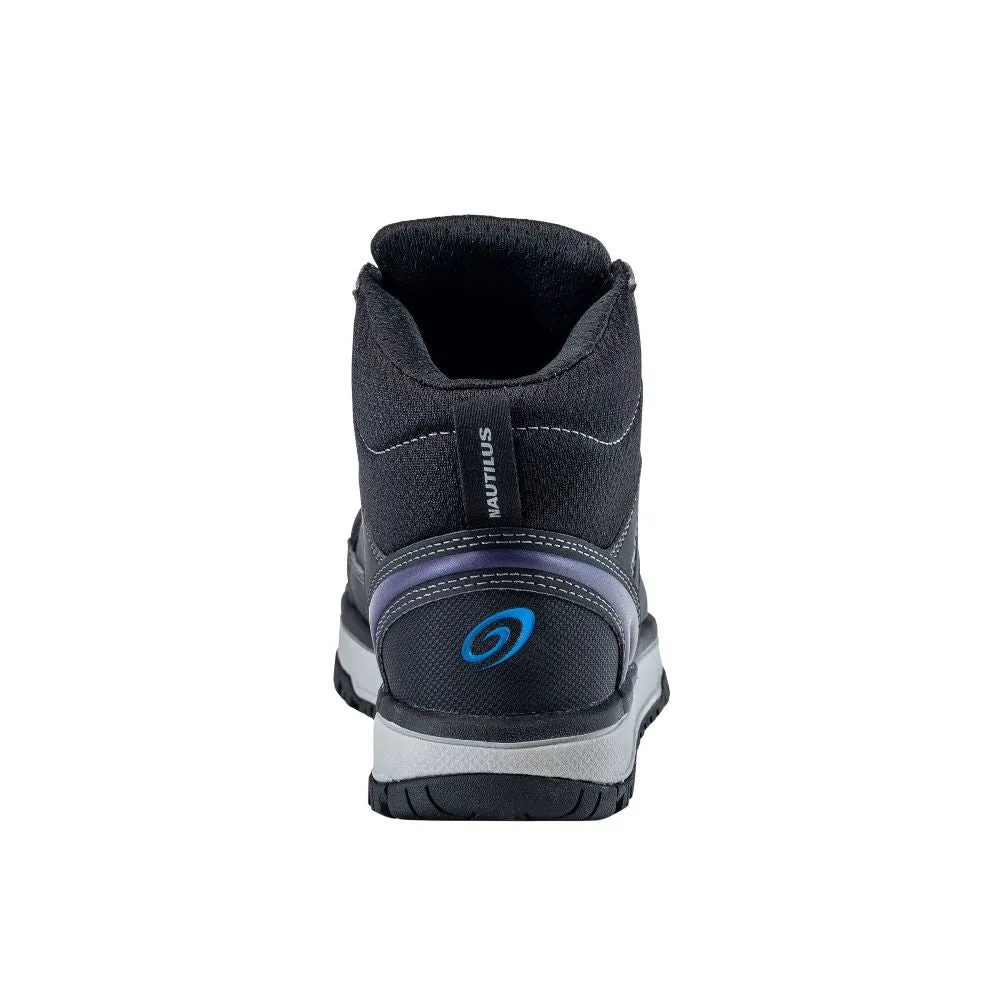 'Nautilus' Women's Urban Int. MetGuard EH SR Alloy Toe - Black / Purple