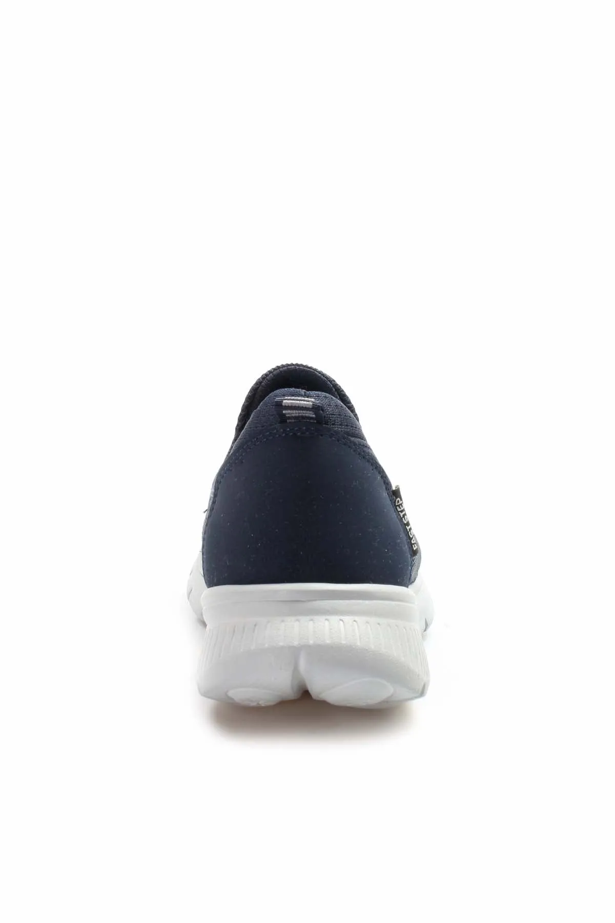 Navy Blue Breathable Slip-On Sneakers-Wessi