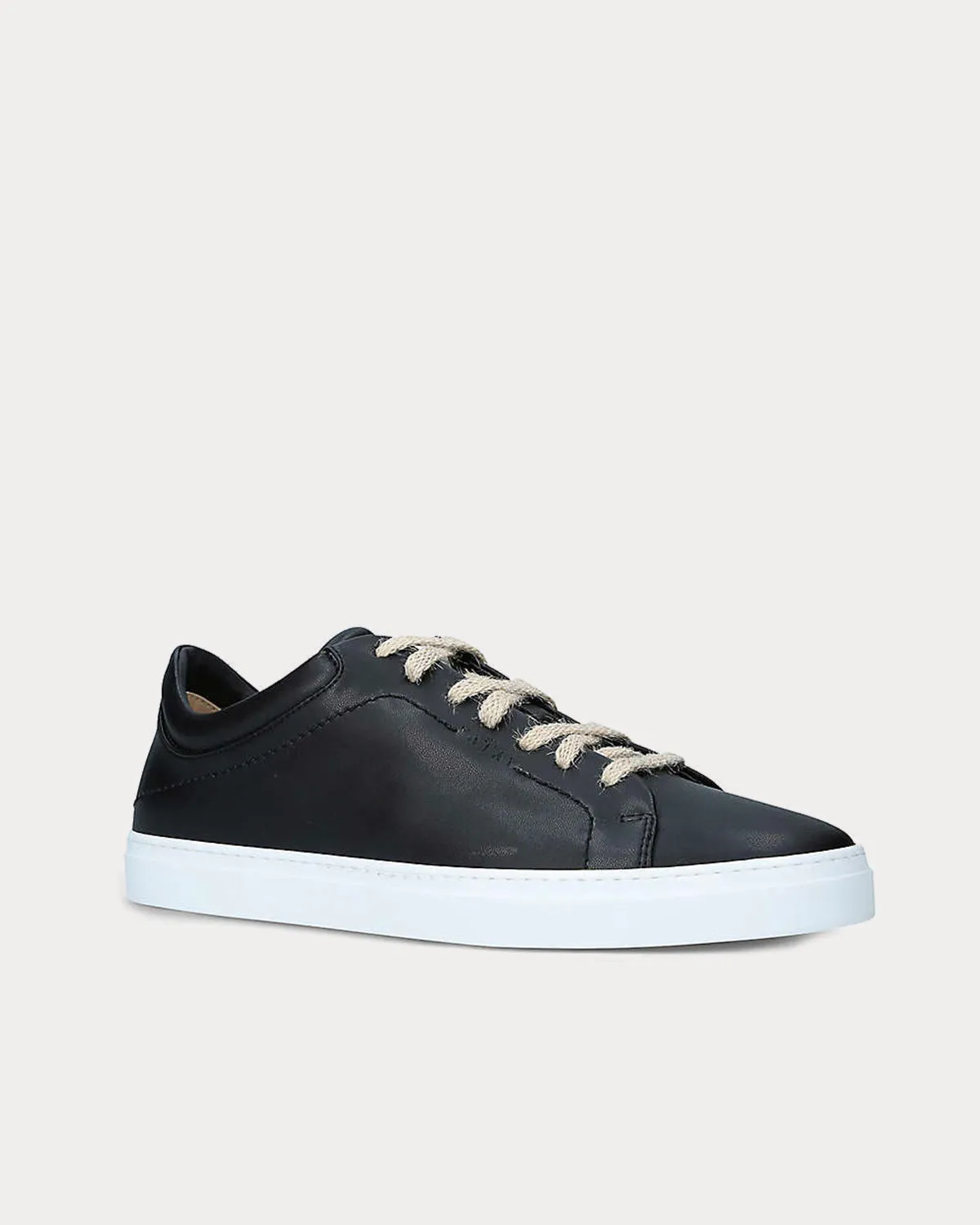 Neven Recycled-polyester Black & White Low Top Sneakers