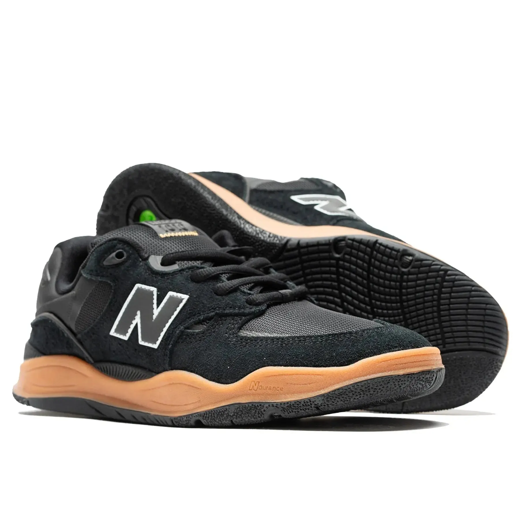 New Balance Numeric Tiago 1010 Shoes - Blk/Gum