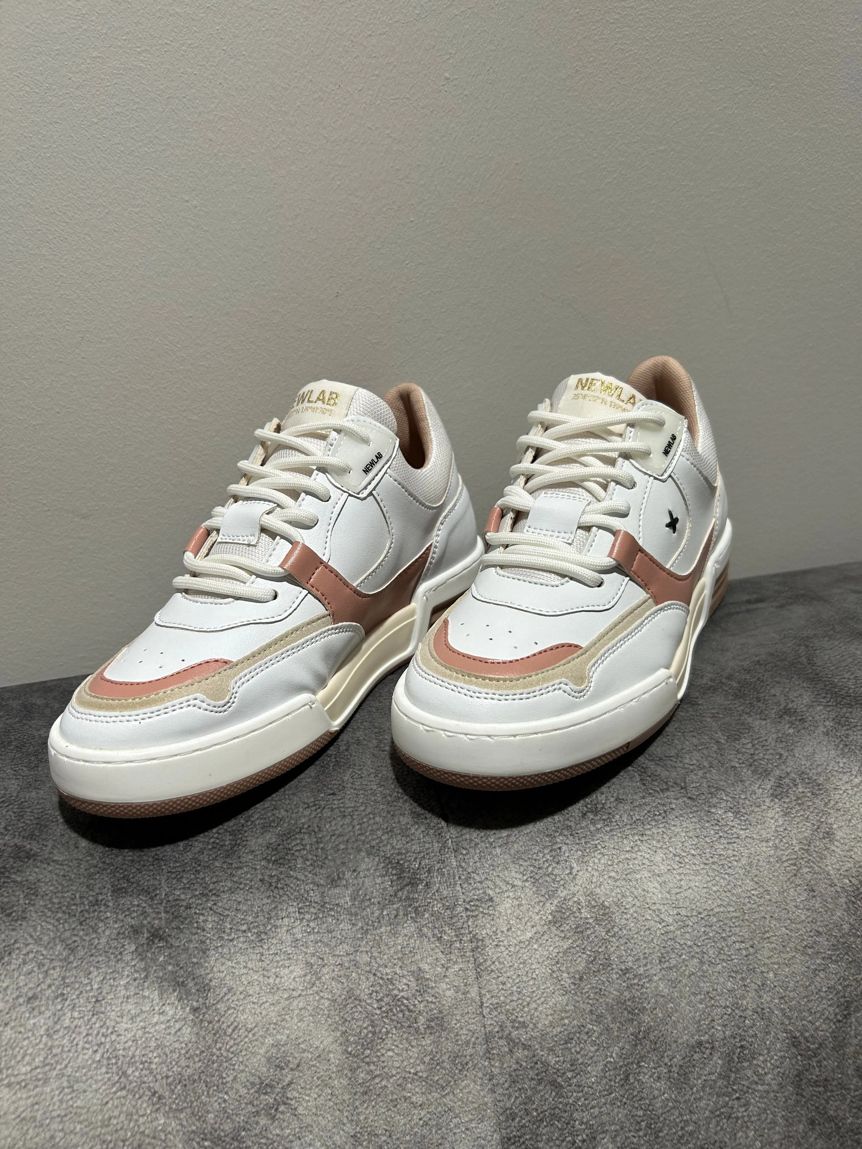 NEWLAB Pink & White Trainer