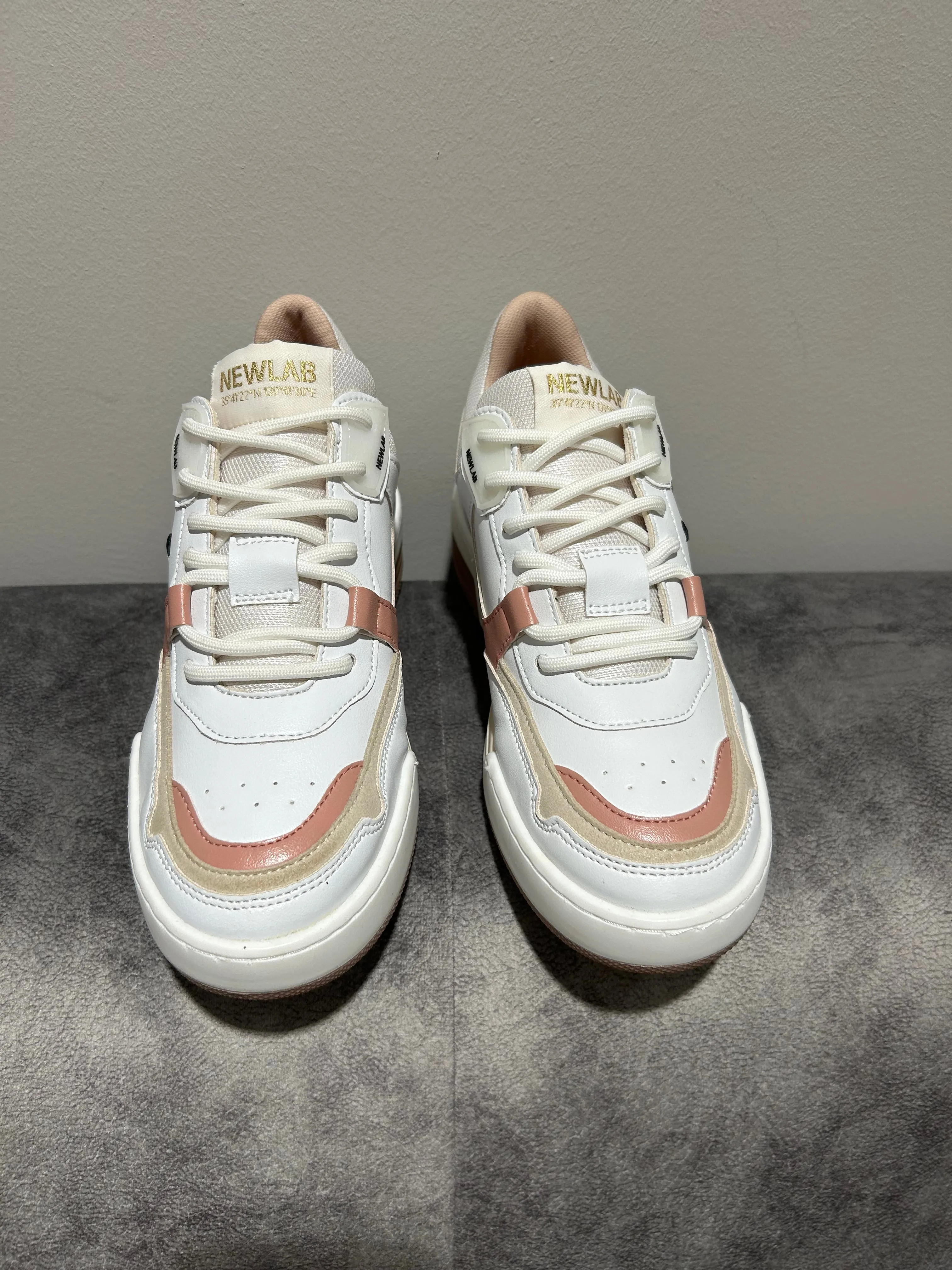 NEWLAB Pink & White Trainer