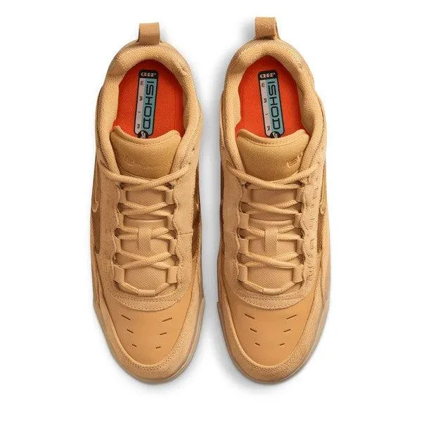 Nike SB Air Max Ishod Flax - Wheat - Safety Orange