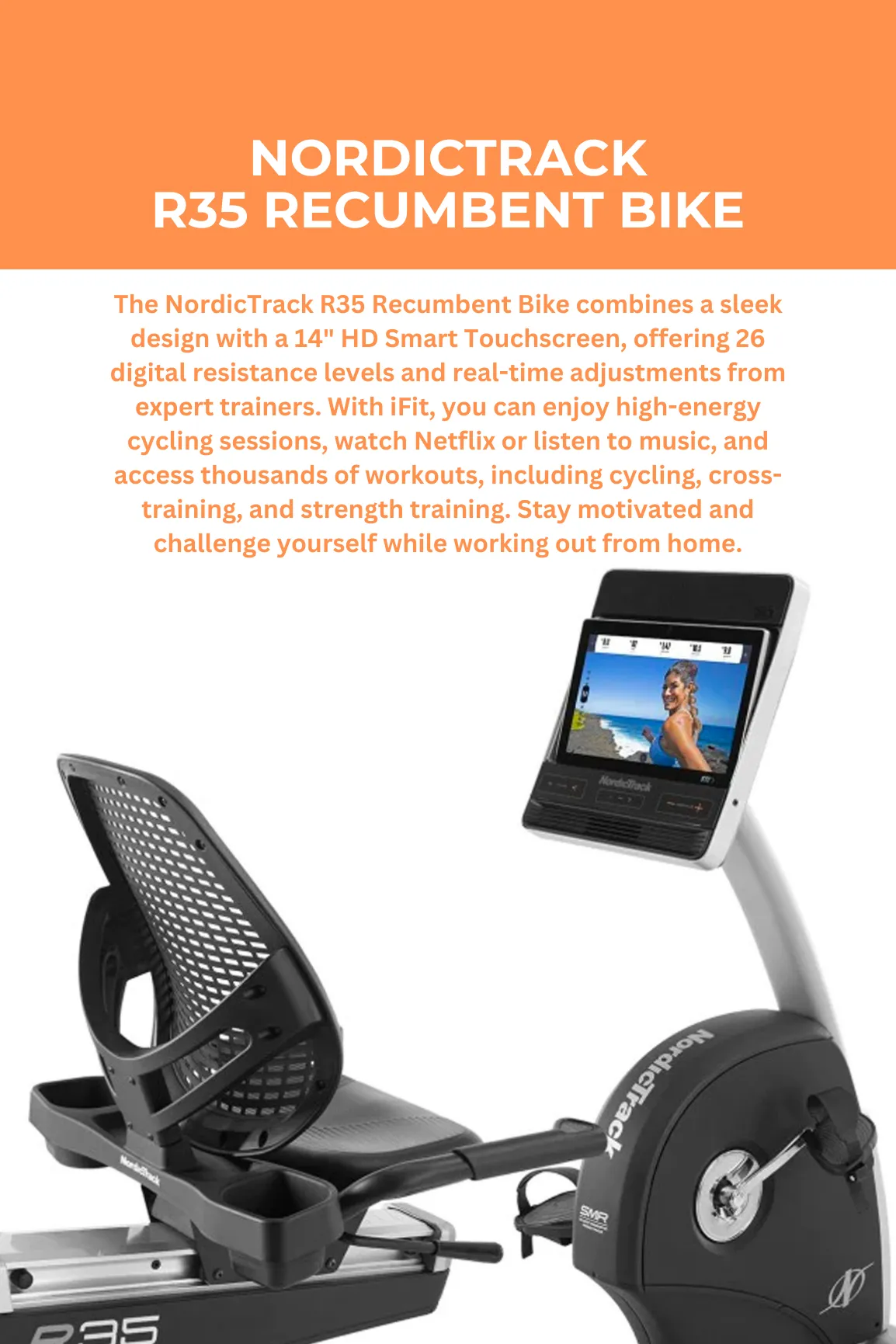 Nordictrack R35 Recumbent Bike