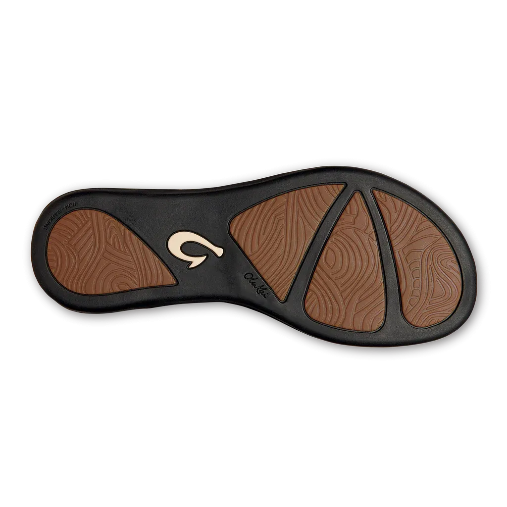 OluKai "Ho'opio" Women's Sandals- Bone/Stripe