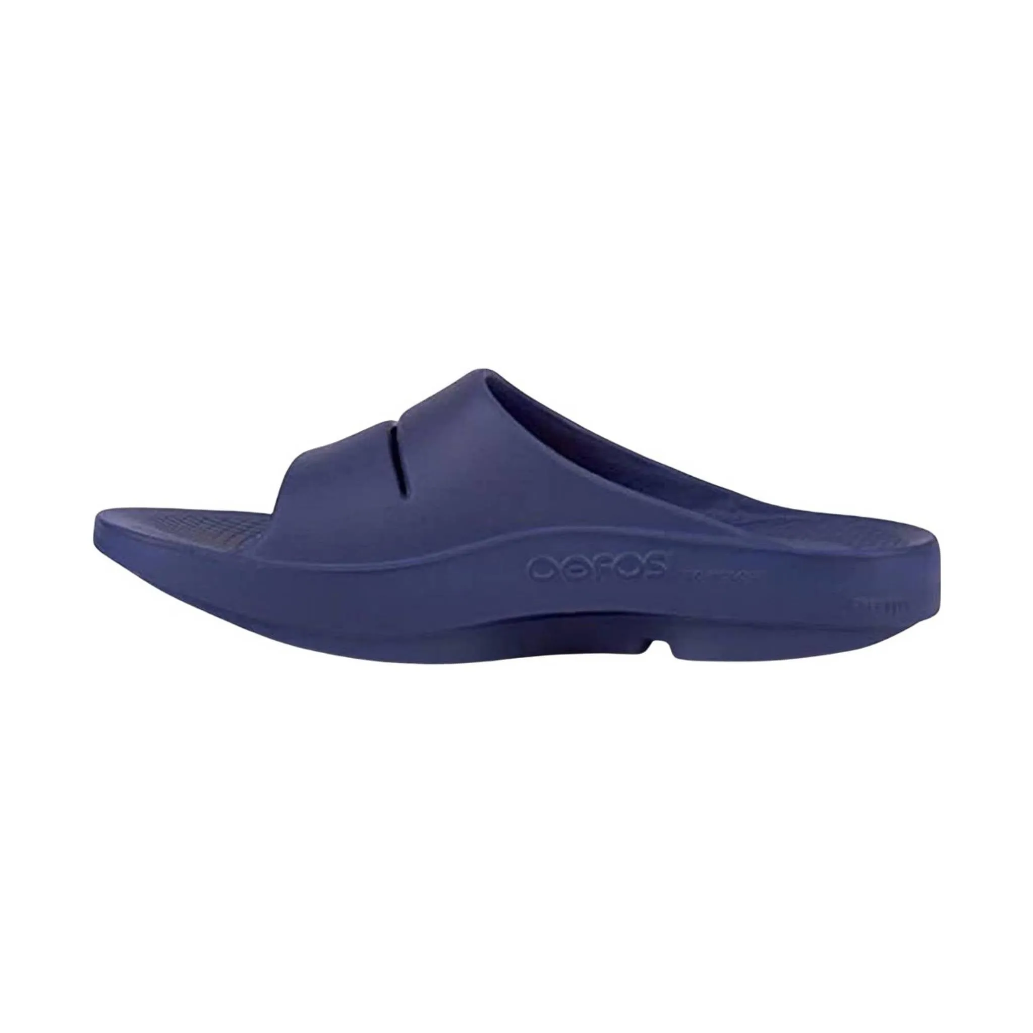OOfos OOahh Slide - Navy Blue