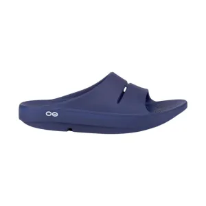 OOfos OOahh Slide - Navy Blue