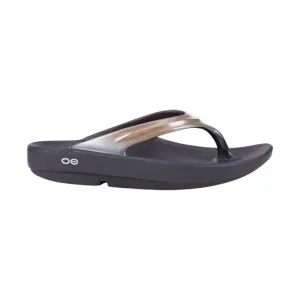 OOfos Women's OOlala Luxe Sandal - Latte