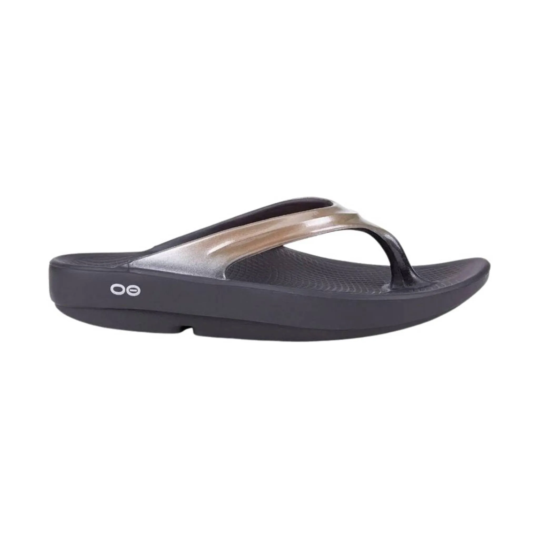 OOfos Women's OOlala Luxe Sandal - Latte