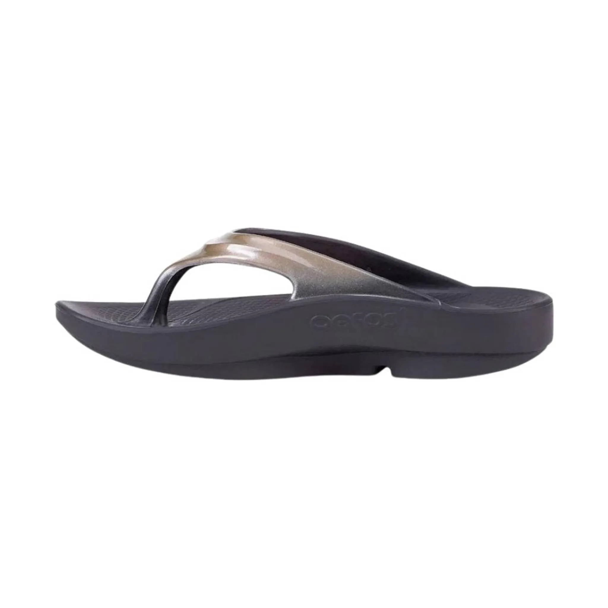 OOfos Women's OOlala Luxe Sandal - Latte