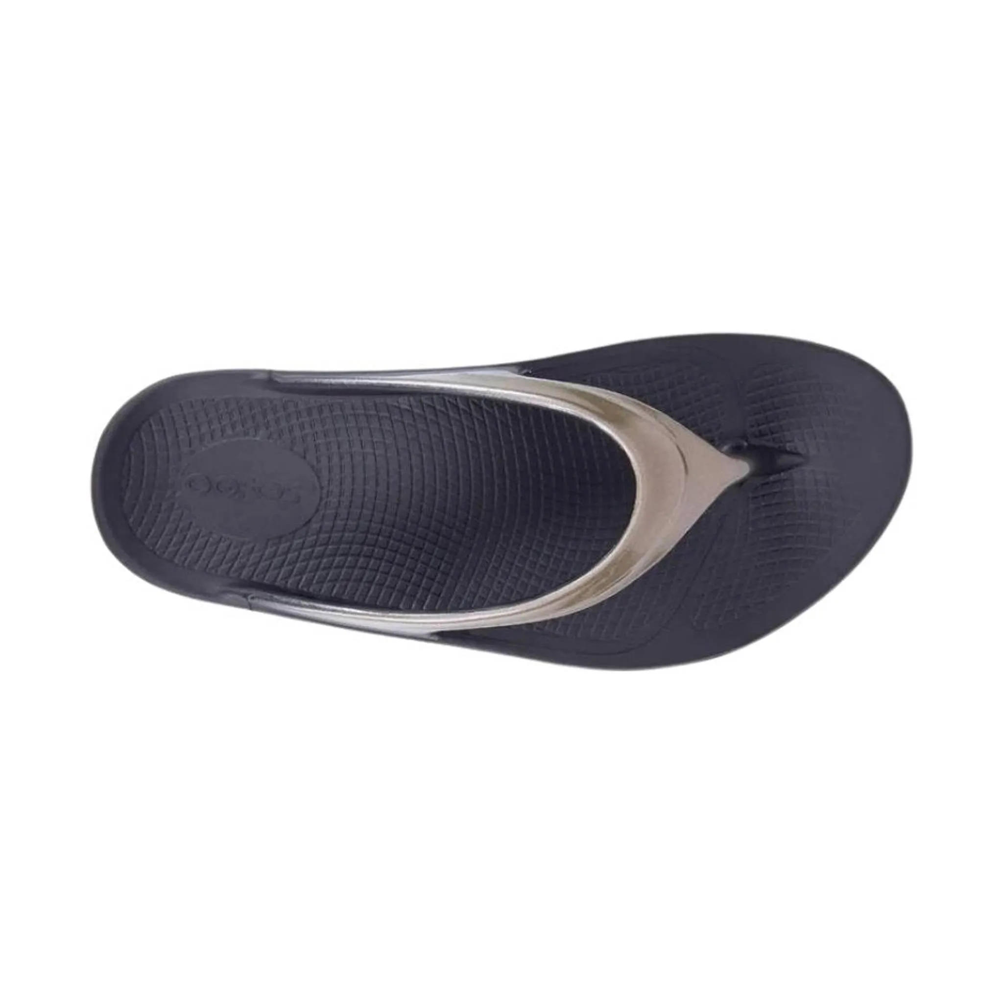 OOfos Women's OOlala Luxe Sandal - Latte