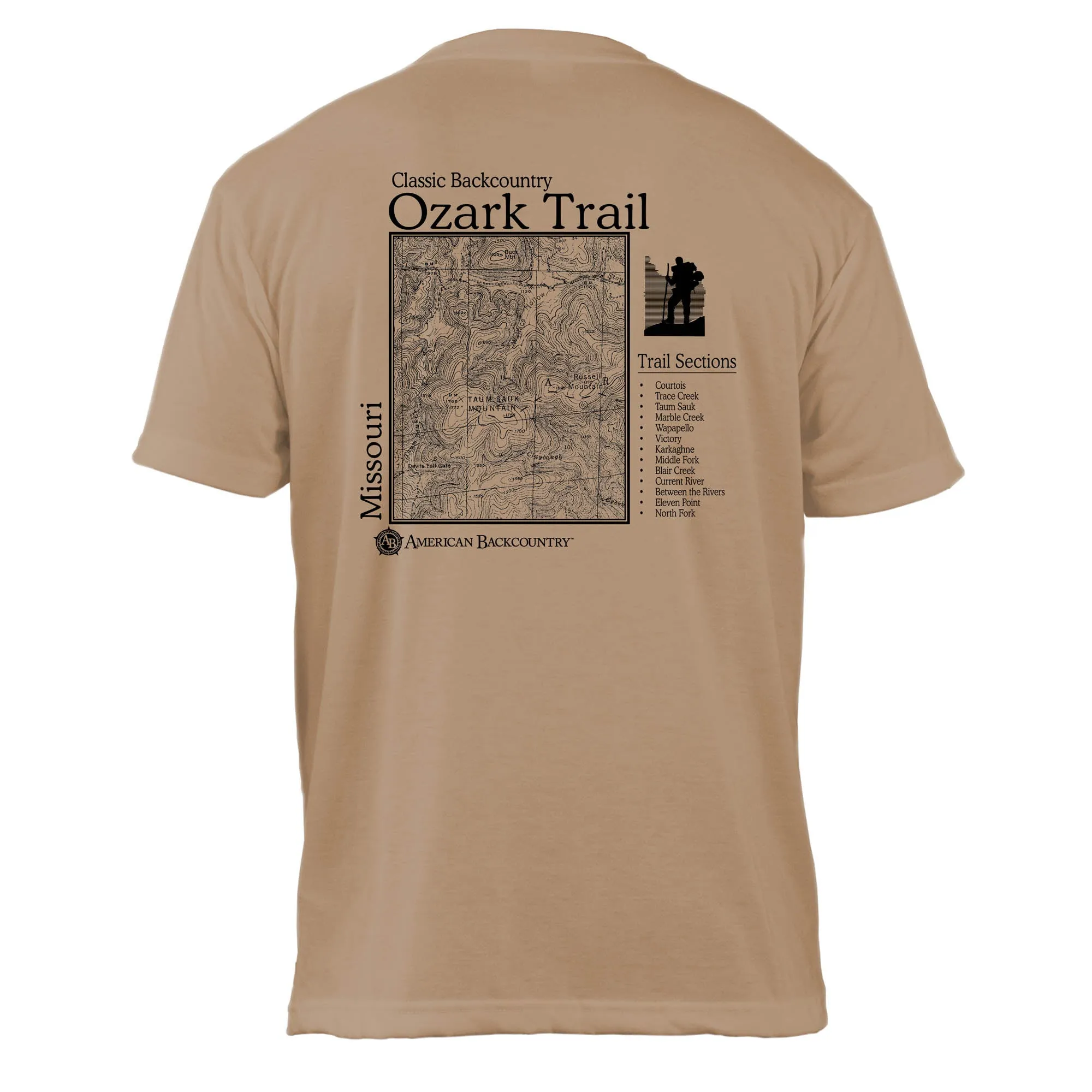 Ozark Trail Classic Backcountry Basic Crew T-Shirt