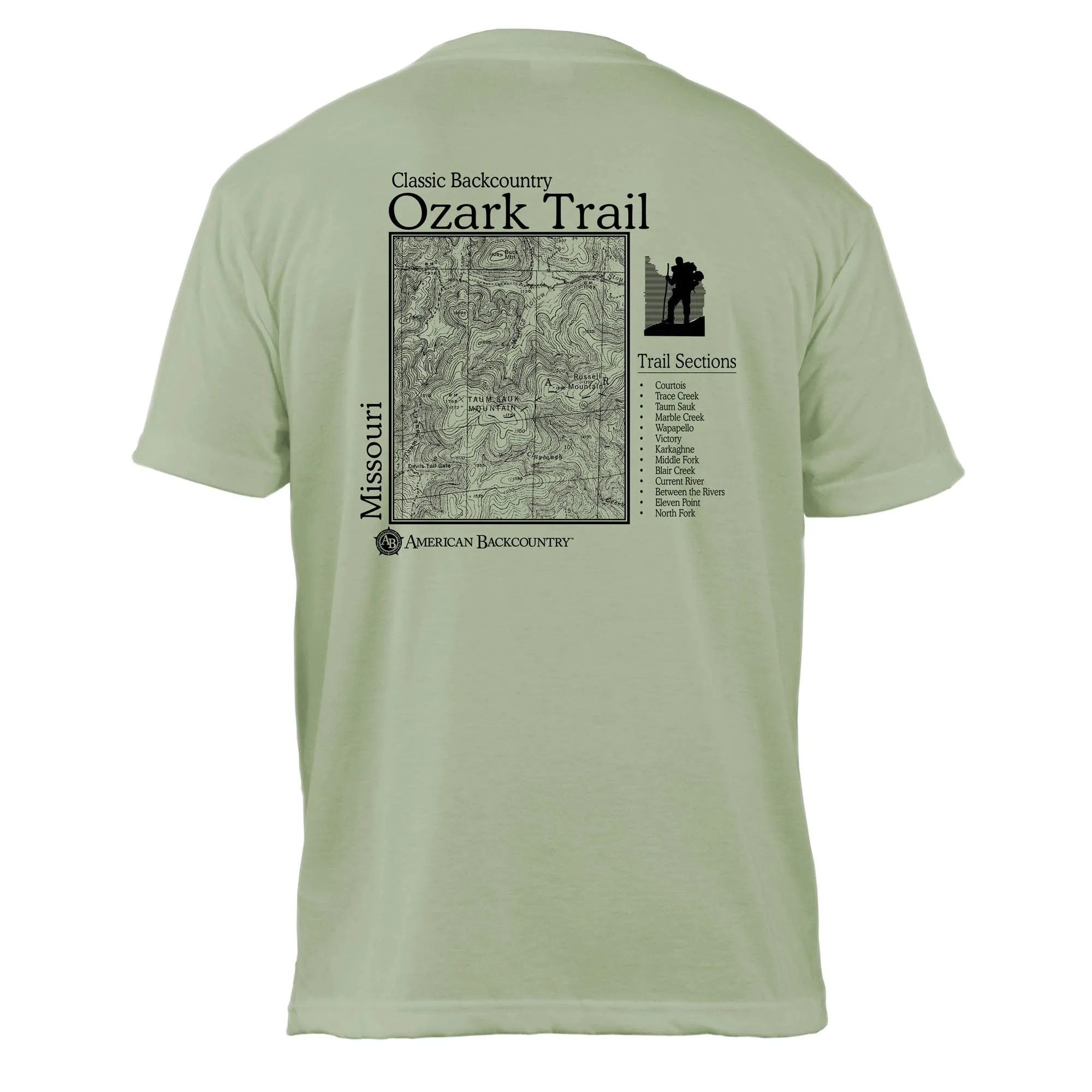 Ozark Trail Classic Backcountry Basic Crew T-Shirt