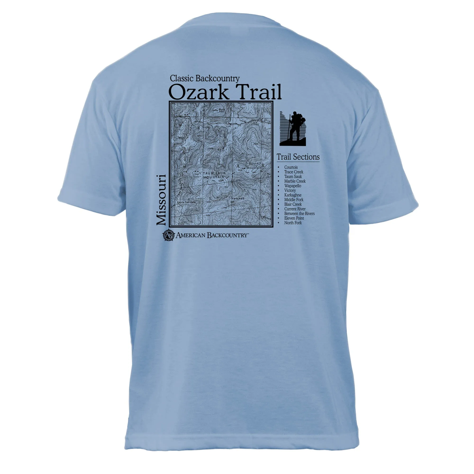 Ozark Trail Classic Backcountry Basic Crew T-Shirt
