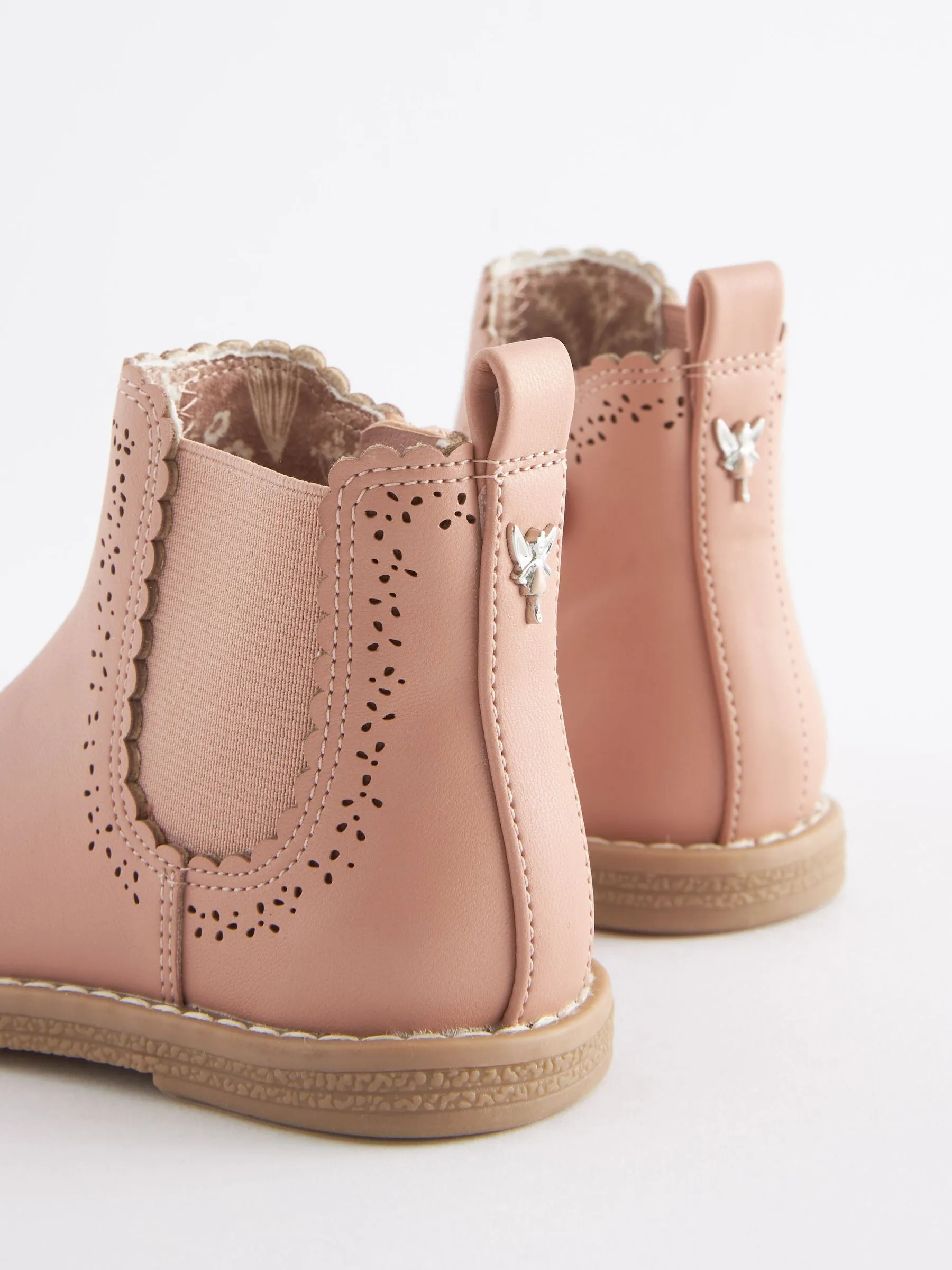Pink Standard Fit (F) Chelsea Boots