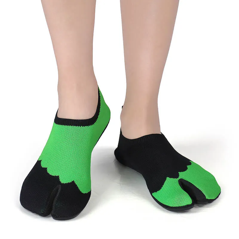Plus Size Split Toe Swimming Slipper Socks