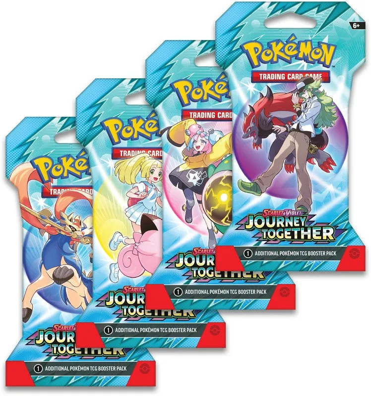 Pokémon Journey Together Sleeved Booster (Styles May Vary)- Ohio Local Only