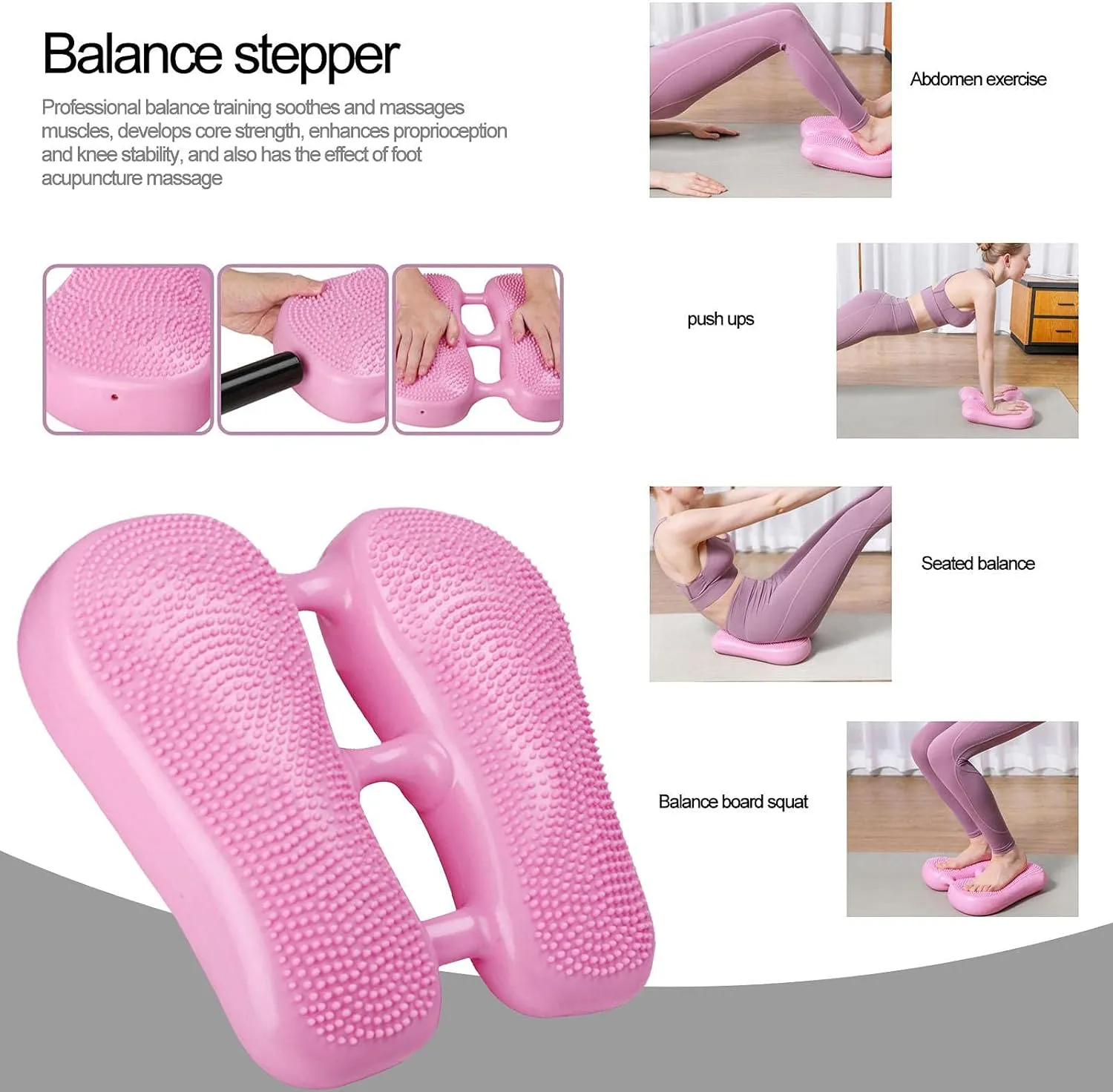 Portable Pvc Inflatable Balance Stepper