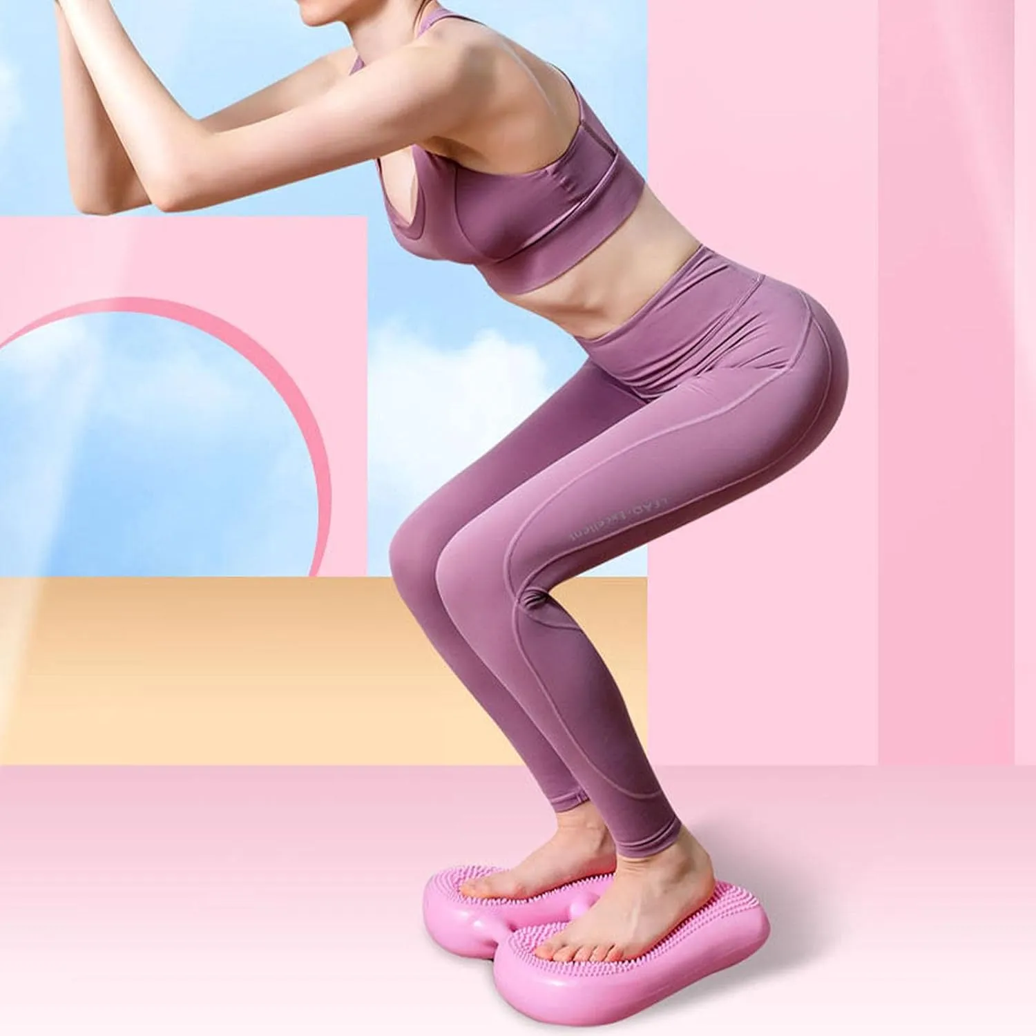 Portable Pvc Inflatable Balance Stepper