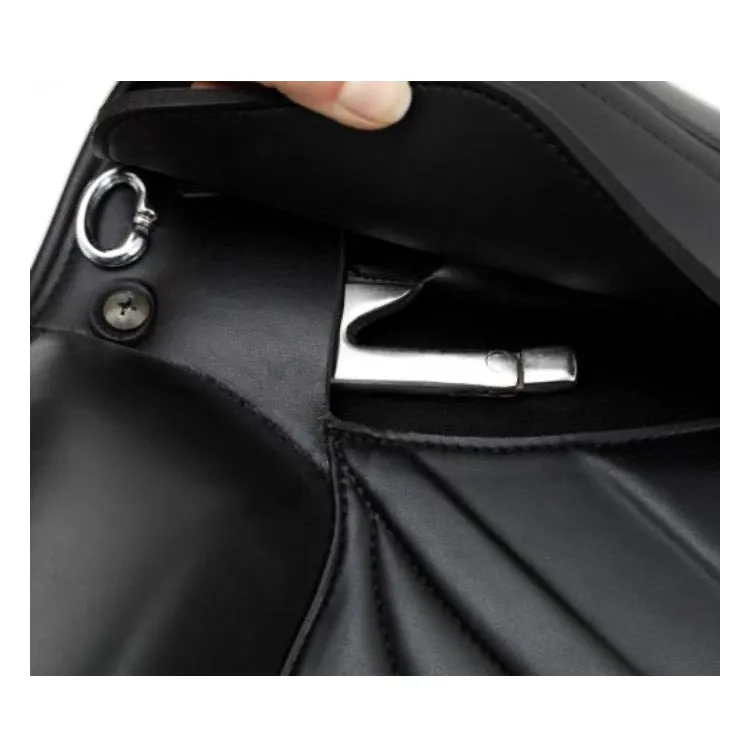 Premier Equine Bletchley Synthetic Mono Flap Dressage Saddle