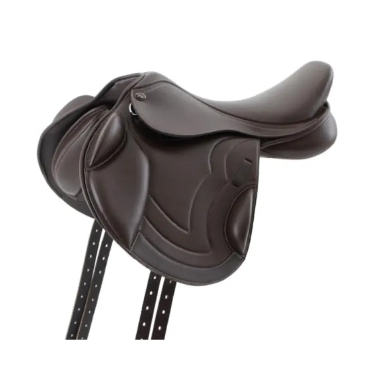 Premier Equine Bordeaux Synthetic Mono Flap Cross Country Saddle