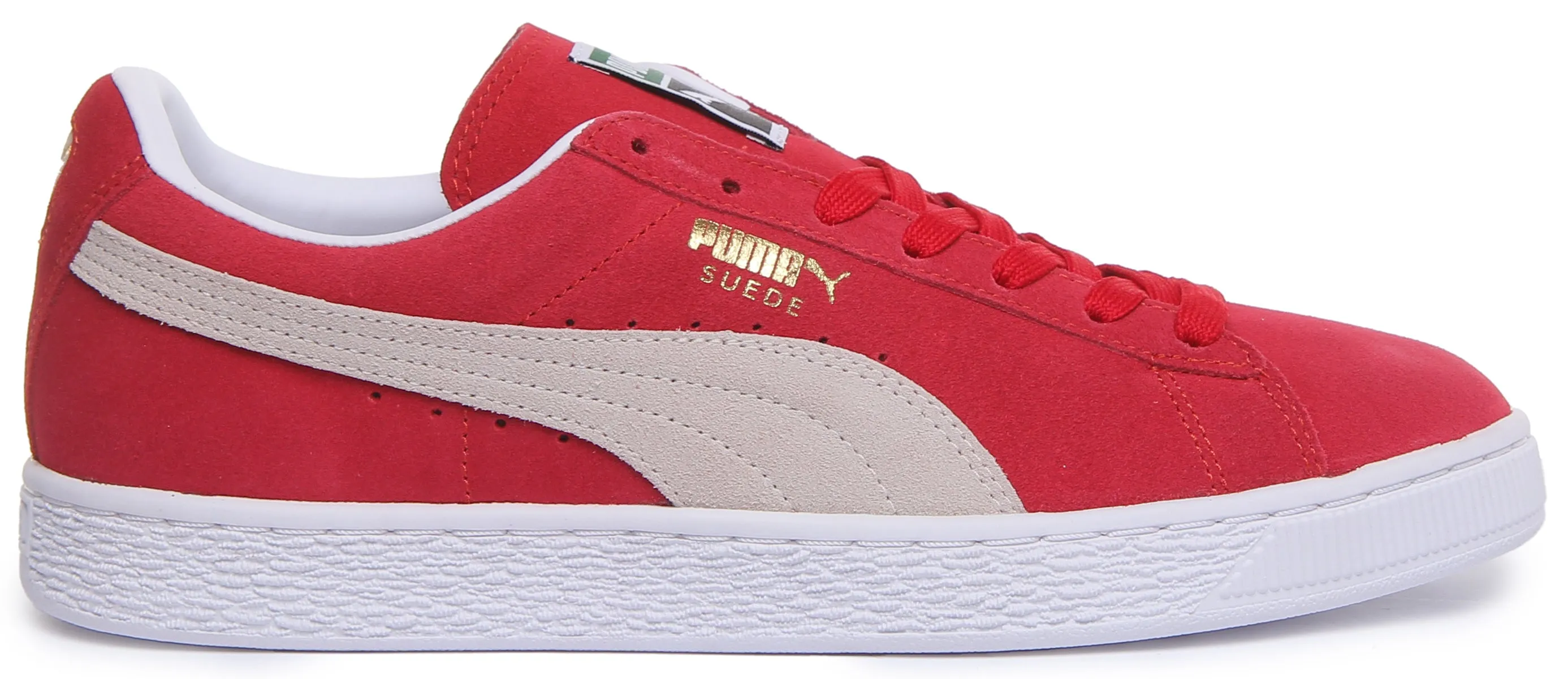 Puma Suede Classic   In Red Trainer