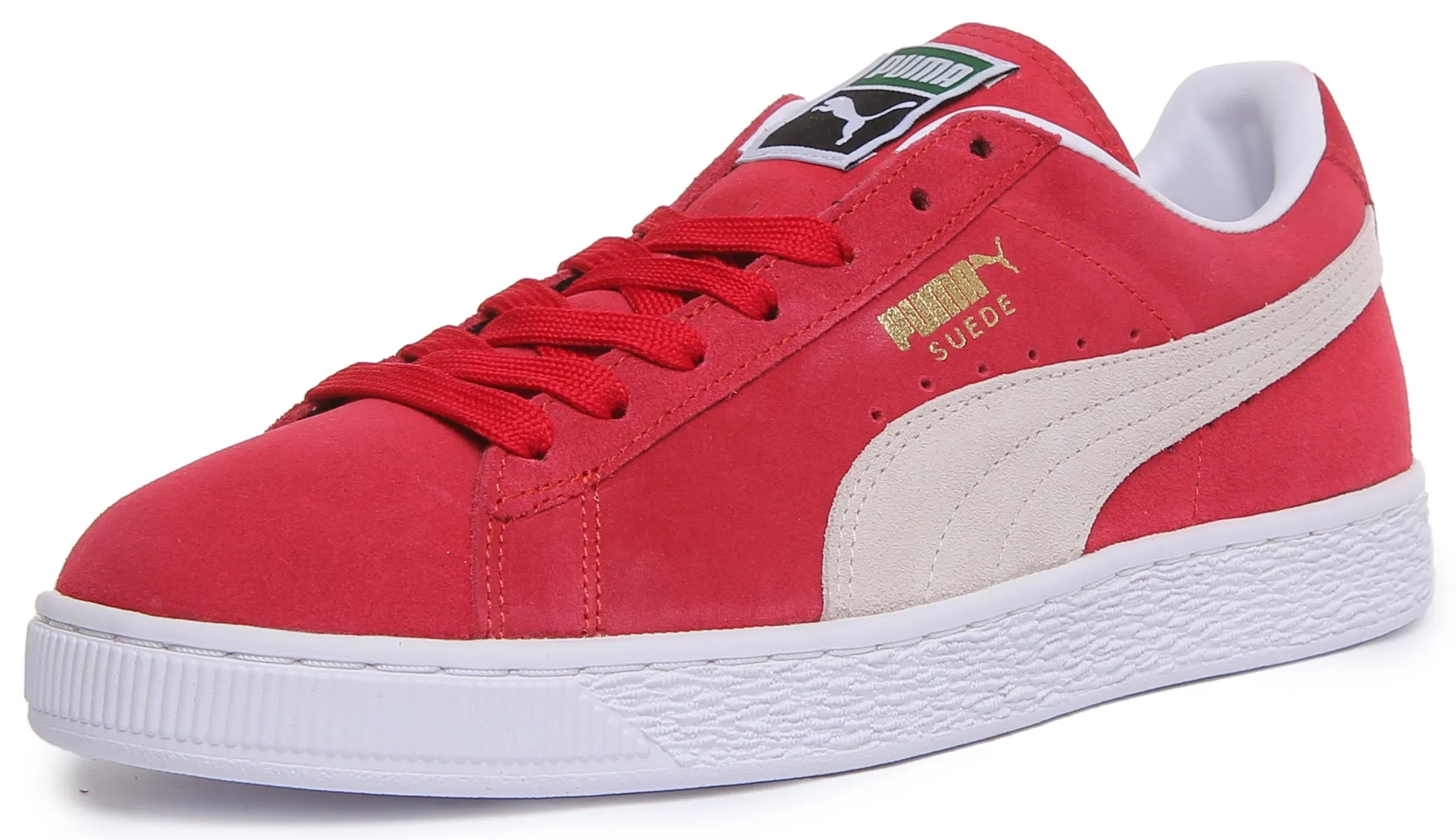 Puma Suede Classic   In Red Trainer