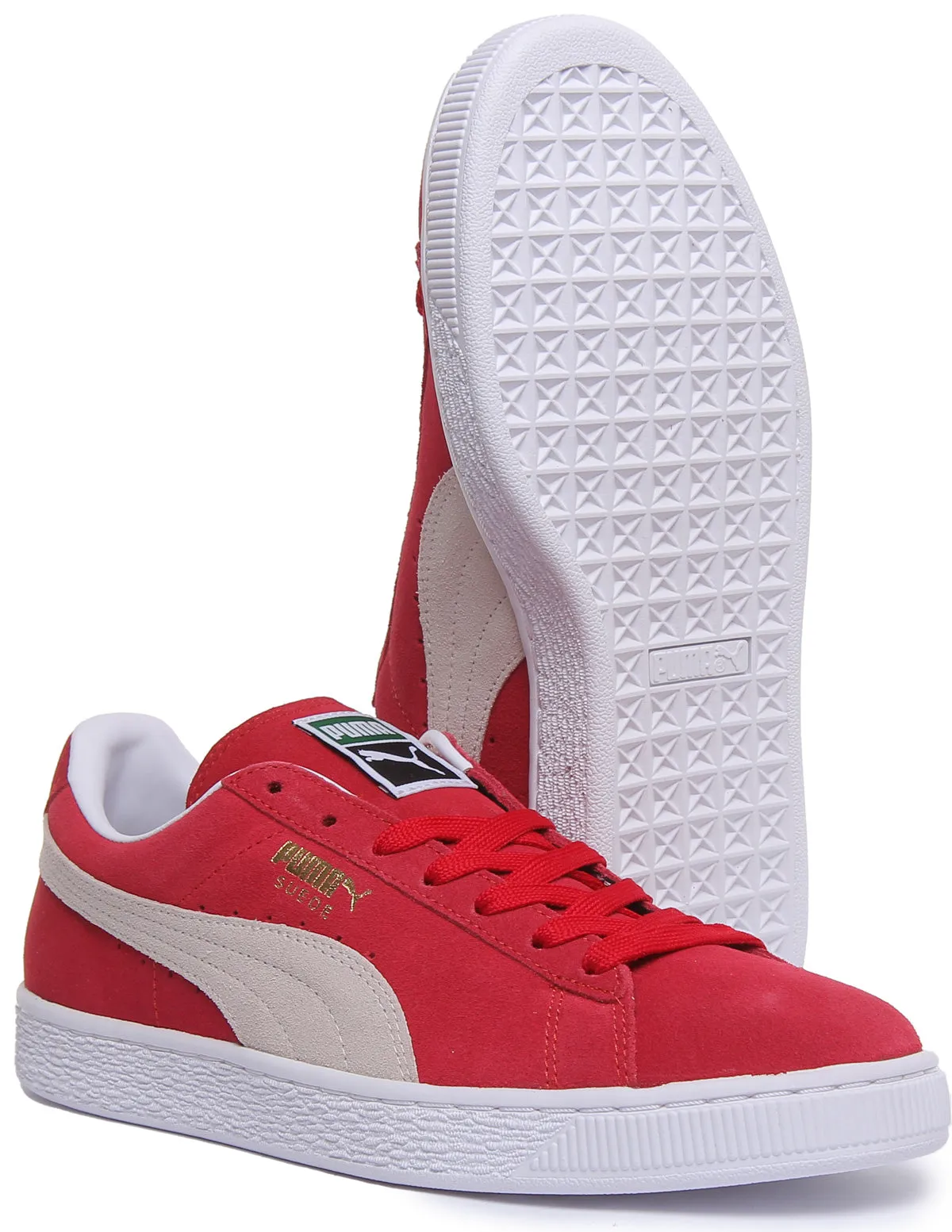 Puma Suede Classic   In Red Trainer