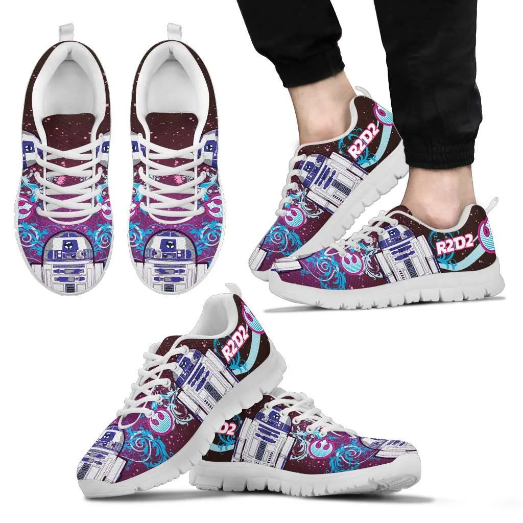 R2-D2 Running Shoes - Blue / Pink