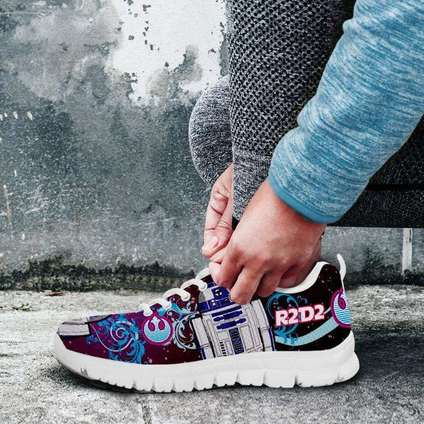 R2-D2 Running Shoes - Blue / Pink