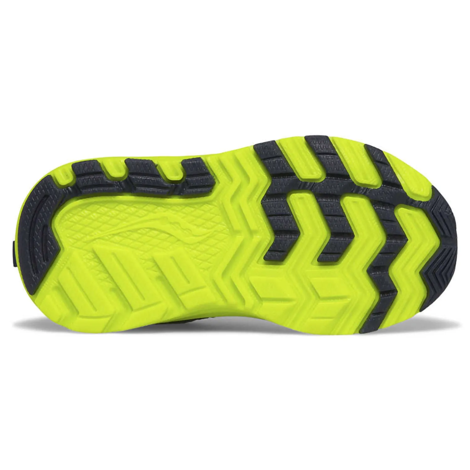 Saucony Navy/Citron Ride Jr B Toddler Sneaker