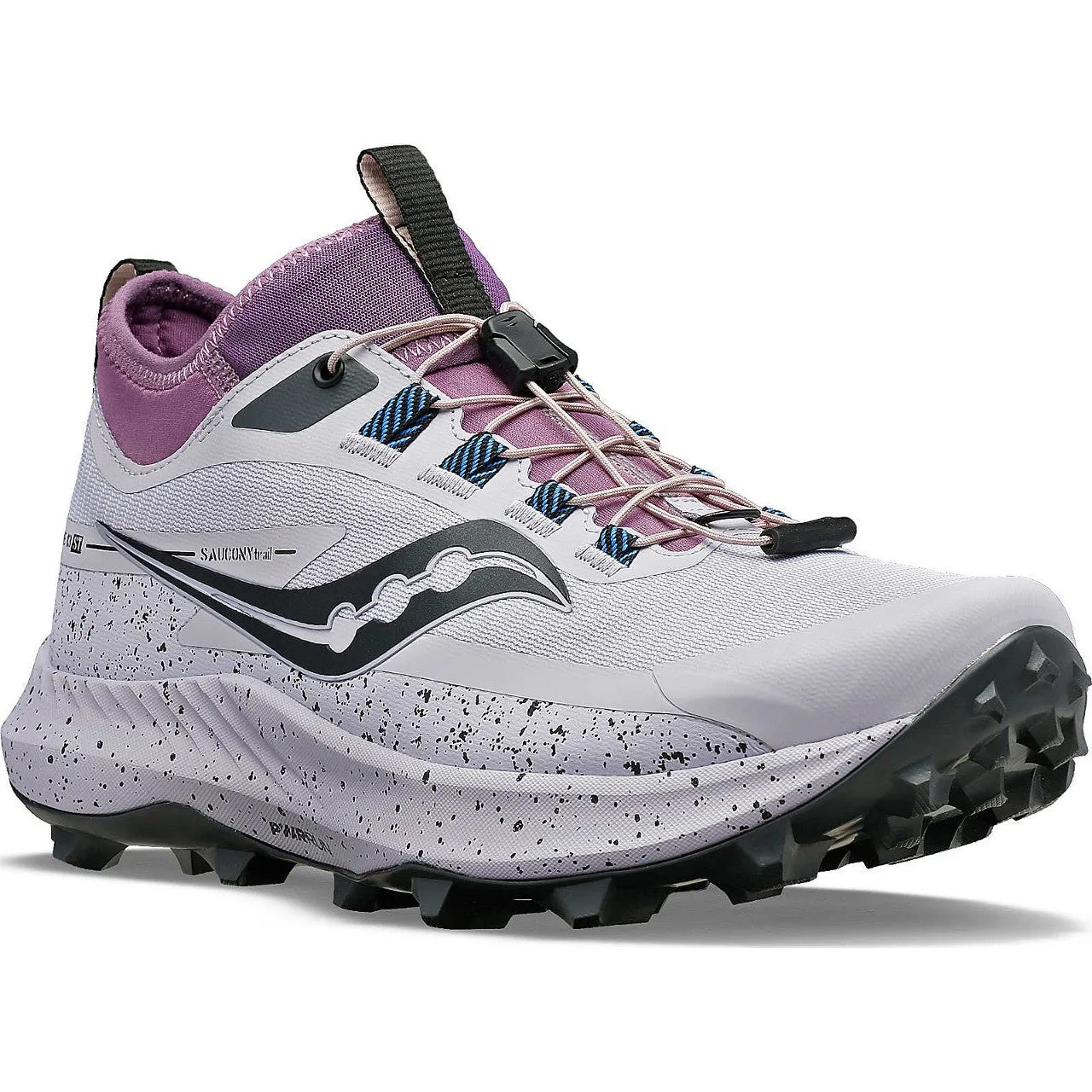 Saucony Peregrine 13 ST (Womens) - Mauve/Shadow