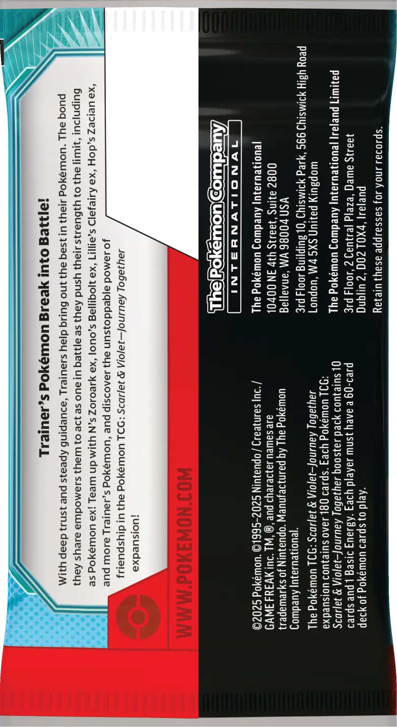 Scarlet & Violet—Journey Together | Booster Pack