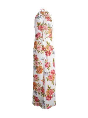 Selia Floral Linen Dress