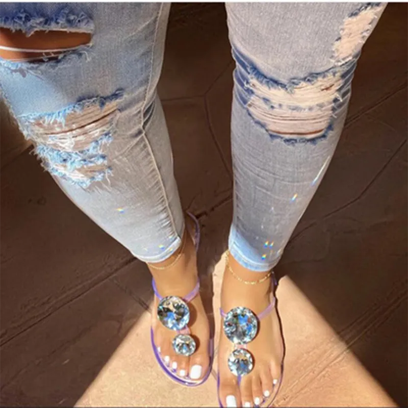 Sexy Hollowed Out Split Joint Opend Out Door Shoes