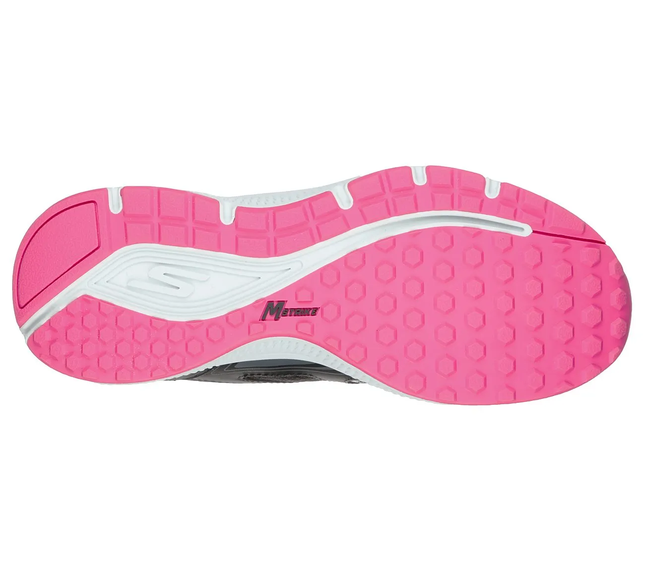 Skechers 128075/BKPK Black Womens Casual Comfort Lace Up Trainers