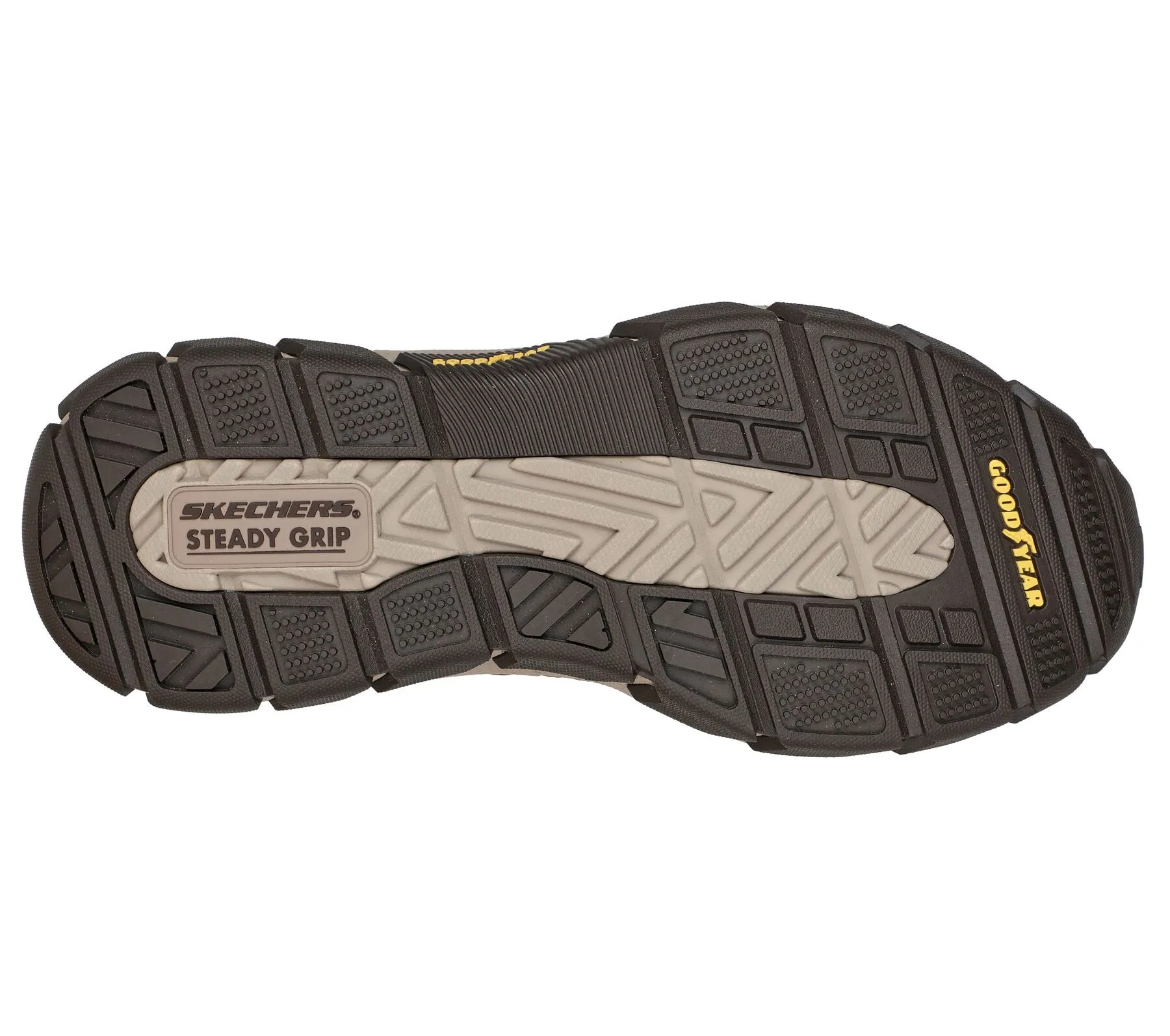 Skechers Men's 204330/DSRT Relaxed Fit: Respected - Edgemere Shoes Desert Brown