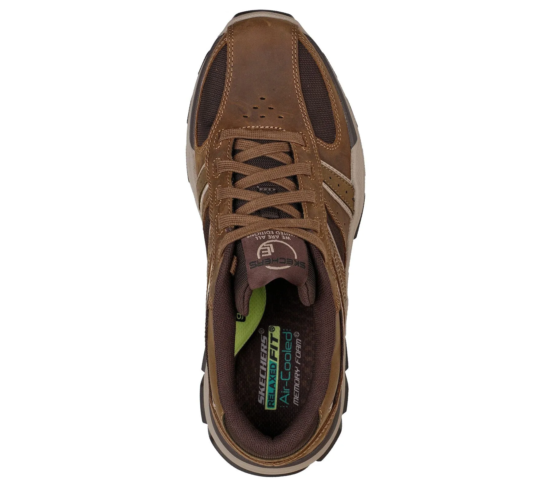 Skechers Men's 204330/DSRT Relaxed Fit: Respected - Edgemere Shoes Desert Brown