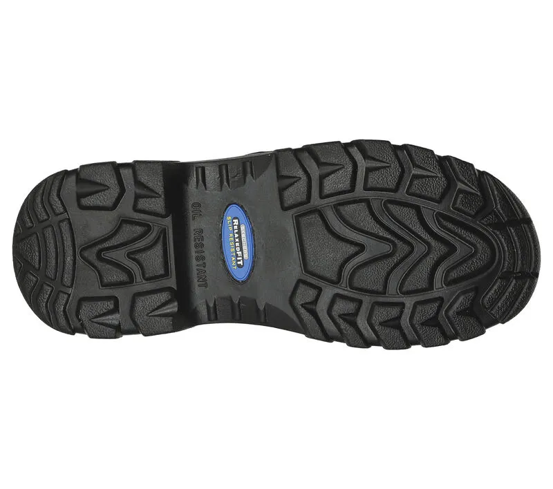 'Skechers' Women's 5" Work: Workshire-Jannit EH SR Comp Toe - Brown Suede