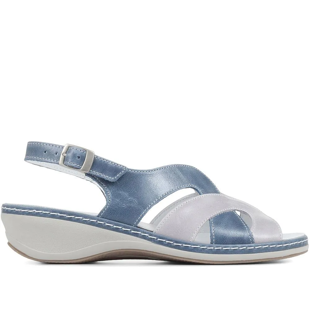 Slingback Strappy Sandals - CAL35003 / 321 535