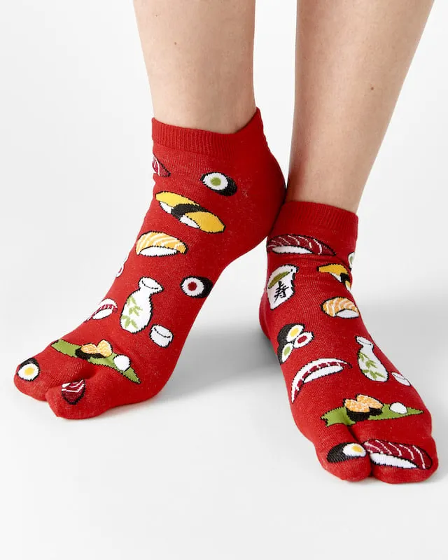 Socks Tabi Sushi EU39-43 White