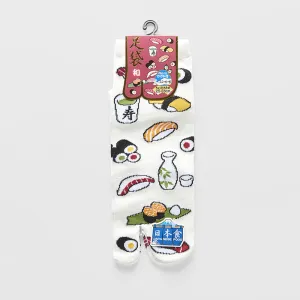 Socks Tabi Sushi EU39-43 White