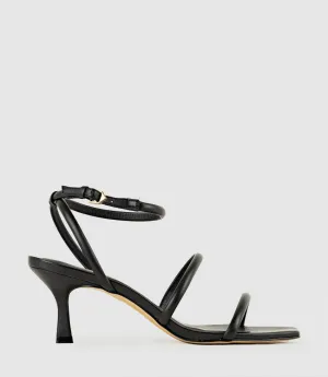 SOLARA65 Strappy Sandal in Black