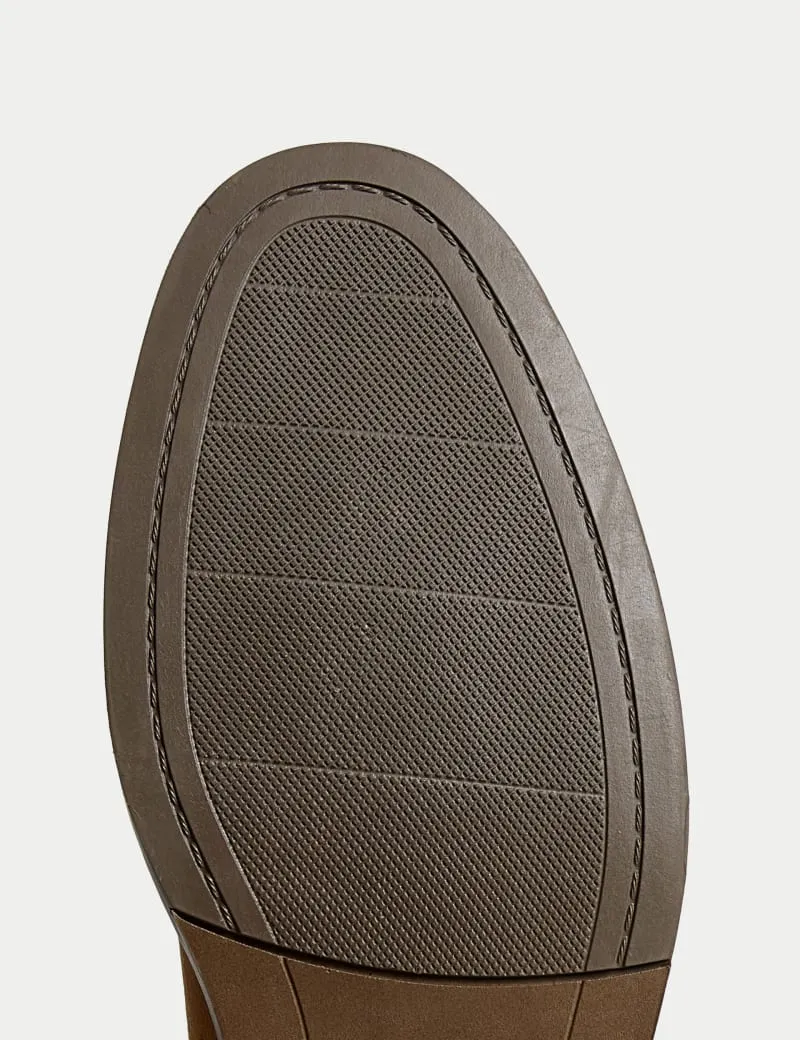 Suedette Chelsea Boots