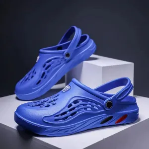 summer waterproof sandals Unisex Beach Sandals Men Women Slipper Summer Waterproof Anti-Slip Sandal Flip Flops Indoor Bathroom Slippers Outdoor Flat Shoes